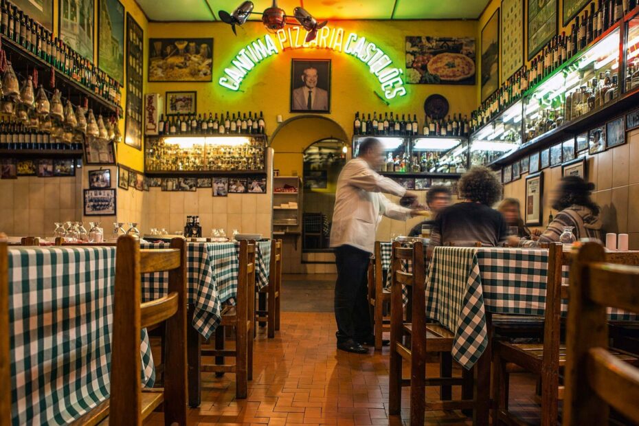 Castelões, uma das cantinas mais antigas de São Paulo. (Foto: Ricardo D'Angelo/Veja SP)